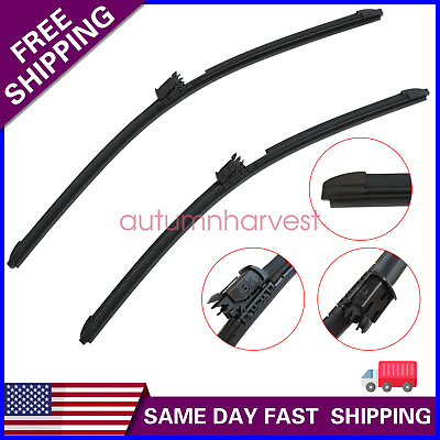 #ad Windshield Wiper Blade Set For 15 20 Mercedes S450 S550 e S560 w Heated Washer $51.94