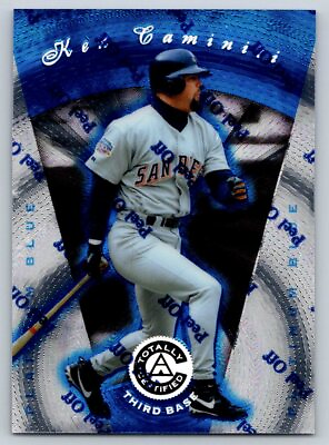 #ad 1997 Pinnacle Totally Certified #92 Andy Pettitte Platinum Blue NM $2.69