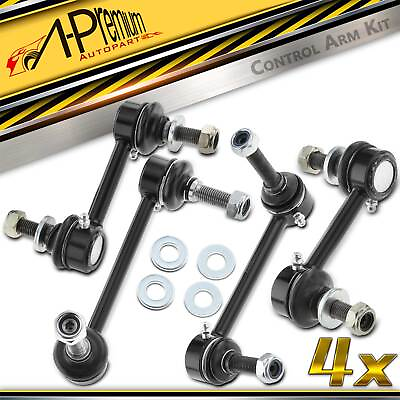 #ad 4pcs Stabilizer Bar End Links Front amp; Rear for Toyota Tacoma 2005 2013 4WD RWD $38.99
