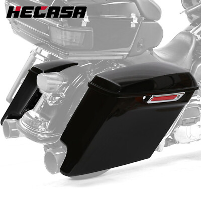 #ad 5quot; Stretched Extended Hard Saddle Bags For Harley Touring Road Glide 2014 2023 $179.00