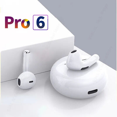 #ad Original Air Pro 6 TWS Wireless Bluetooth Earphones Mini Pods Earbuds Earphone $19.66
