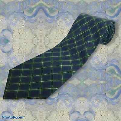 #ad American Eagle Vintage Men#x27;s Plaid 100% Cotton Necktie Classic Width Length $6.99