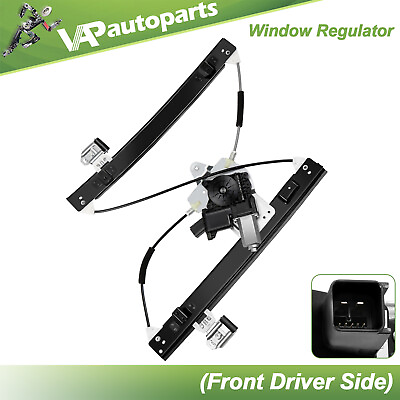 #ad #ad Front Driver For 2010 2015 Chevrolet Chevy Cruze w Motor Power Window Regulator $39.49