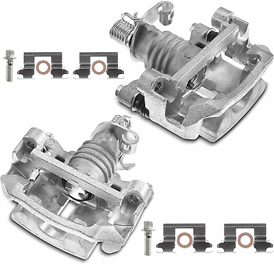 #ad A Premium Rear Disc Brake Caliper Assembly with Bracket Compatible with Select B $140.99
