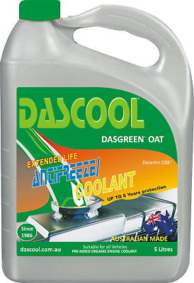 #ad Engine Coolant Green Pre mixed 5LTR For Mazda DASCOOL® Engine Coolant For MAZDA AU $45.99