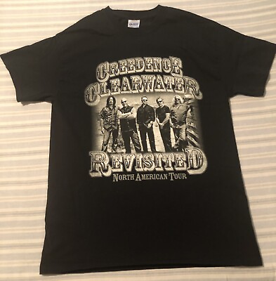 #ad Credence Clear Water North American Tour Tshirt Pre owned $14.99
