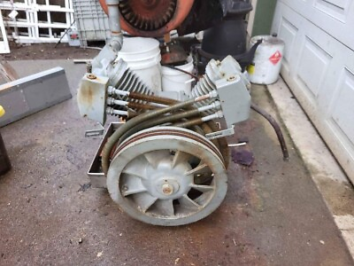 #ad #ad INGERSOLL RAND 7100 Air Compressor Pump 2 Stage $1800.00