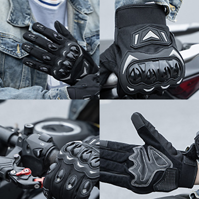 #ad Full Finger Touch Screen Motorcycle Motorbike Powersports Riding Racing Gloves $11.99