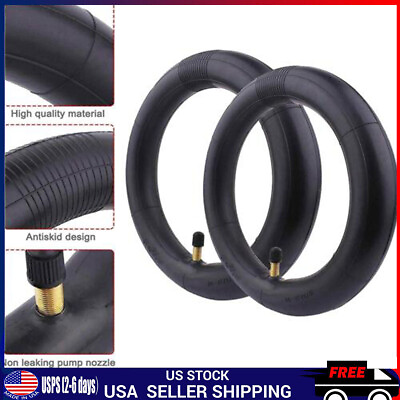 #ad 2x 8.5quot; Rubber Inner Tube 8 1 2 x2 XiaoMi Mijia M365 Pro Electric Scooter Tyre $9.99