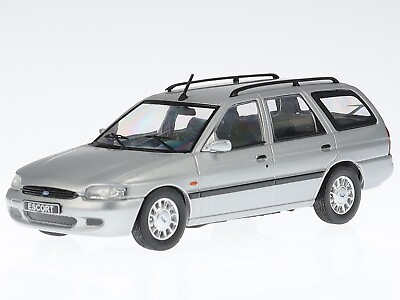 #ad Ford Escort MK7 Turnier 1996 silver diecast model car CLC396 IXO 1:43 $41.90