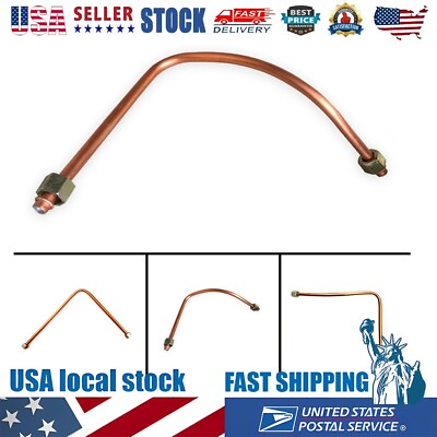 #ad Air Compressor Tube Copper Tone Direct Coupled Easy To Install Intake Pipe $13.92