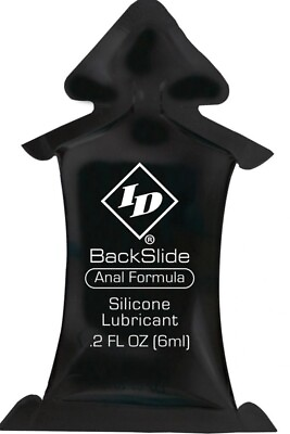 #ad ID Backslide Silicone .2fl Oz Anal Formula Personal Lubricant Lube Case Of 500 $140.00