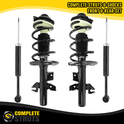 #ad 2015 2017 Chrysler 200 3.6L Front Complete Struts amp; Rear Gas Shock Absorbers $208.45