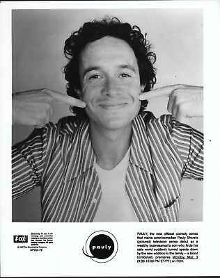 #ad Pauly 1997 8x10 black amp; white TV publicity photo #72 $7.99