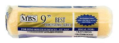 #ad MBS 9quot; Roller Cover 3 4quot; Nap Professional Series Dense Polyester Fabric $9.25