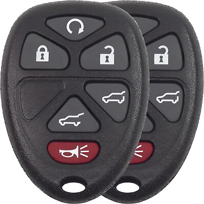 #ad 2x New Remote Key Fob Replacement For GMC Chevy Cadillac OUC60221 OUC60270 $19.75