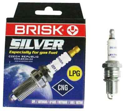 #ad Brisk LR17YS9 Engine Spark Plug Silver Ignition System Gasoline LPG CNG 4UNIT $56.09