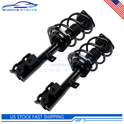 #ad Pair Front Quick Complete Strut Coil Spring For 2007 2017 Jeep Compass Patriot $107.77