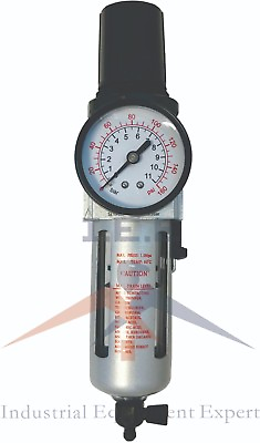 #ad Air Compressor Water Filter w Regulator Gauge Water Trap 3 8quot; NPT Air Tools $24.99