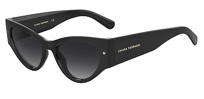 #ad Chiara Ferragni CF 7032 S BLACK GREY SHADED 53 17 140 women Sunglasses C $204.00