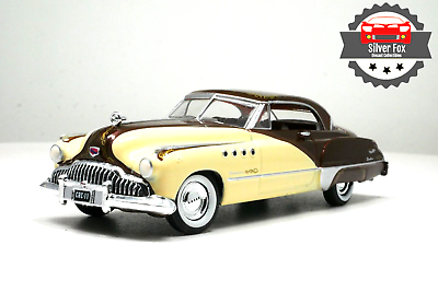 #ad 1949 BUICK ROADMASTER HARDTOP BROWN TOE HITCH 1:64 SCALE COLLECTOR MODEL DIECAST $14.95