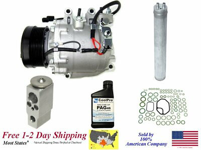 #ad New AC A C Compressor Kit For 2006 2011 Civic 1.8L 4 door Sedan#x27;s only $250.00
