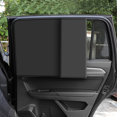 #ad 1x Magnetic Accessories Car Sunshade Curtain Window Screen UV Visor Shield Cover $5.35