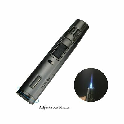 #ad Honest Tobacco Lighter Cigar Lighter Dual Blue Flame Windproof Jet Torch Lighter $12.99