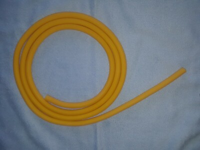 #ad 6 Feet Natural Latex Surgical Tubing 1 4quot;id x 1 16quot; wall x 3 8quot;od New Yellow $6.99