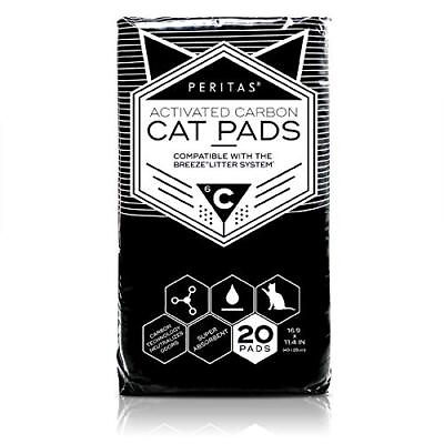 #ad Cat Pads Generic Refill for Breeze Tidy Cat Litter System Carbon 20 Count $32.48
