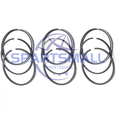 #ad 3Sets STD Piston Rings for Komatsu 3D84 1 3D84 1FA 3D84 16A Engine $120.00