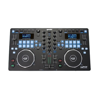 #ad Gemini GMX Professional DJ Audio Equipment GMX MIDI Controller Dual Media Player $299.95