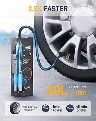 #ad Portable Digital Air Compressor 160PSI Electric Auto Pump Tire Inflator NEW $49.99