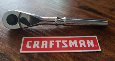 #ad Craftsman 45T 1 4 inch Drive Quick Release Ratchet Handle 99967 Full Polish $13.72