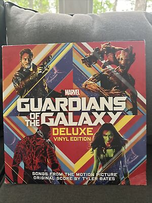 #ad GUARDIANS OF THE GALAXY soundtrack colored DELUXE vinyl 2 LP record album NM $22.50