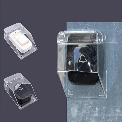 #ad Doorbell Waterproof Cover Tools Transparent Wireless Accessories Button $9.22