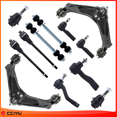 #ad 12PC steering Control Arm Ball joint Kit For 2001 2010 Chevrolet Suburban 2500 $121.18
