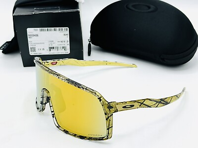 #ad NEW OAKLEY SUTRO SUNGLASSES LIMITED PLAYERS EDITION 24K GOLD HAND PAINTED UNIQUE $179.99