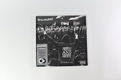 #ad Discharge Protest And Survive: The Anthology Black amp; White Splatter Sealed $22.99