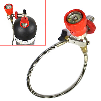 #ad SCBA Fill Station Charging Adapter Regulator Valve 4500Psi For PCP Air Tank NEW $81.80