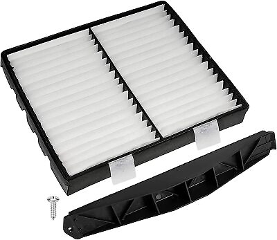 #ad Car Cabin Air Filter with Cover Plate for Chevrolet Silverado Tahoe Cadillac $9.97