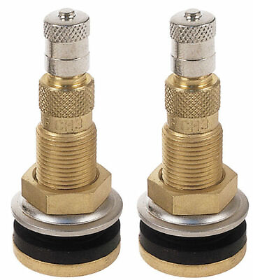 #ad TR618A 1 7 8quot; Tractor Air Liquid Tubeless Tire Brass Valve Stem Pack of 2 $7.68