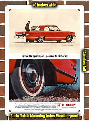 #ad Metal Sign 1963 Monterey S 55 10x14 inches $24.61