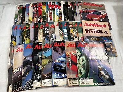 #ad Lot of 45 Autoweek Magazines 1993 1999 #87 $18.51