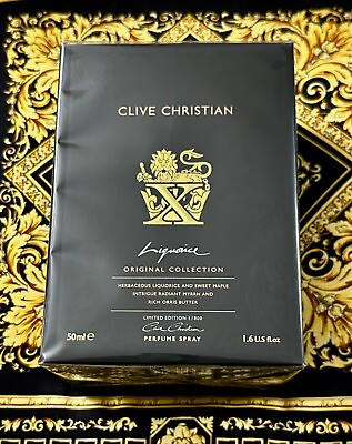 #ad Clive Christian Original Collection X LIQUORICE MEN 50ml LIMITED EDITION OF 800 $239.99