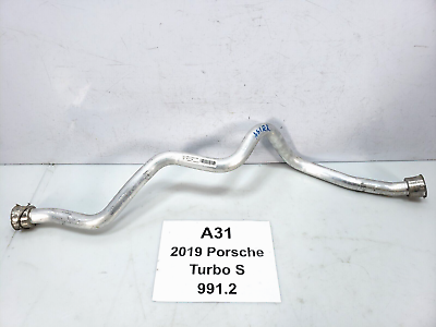 #ad ✅ 17 19 OEM Porsche 911 Turbo S 3.8L Engine Hose Coolant Water Pipe Right 18k $179.95
