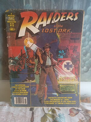 #ad Marvel Comics Super Special #18 1981 Raiders Of The Lost Ark Indiana Jones 1st $16.99