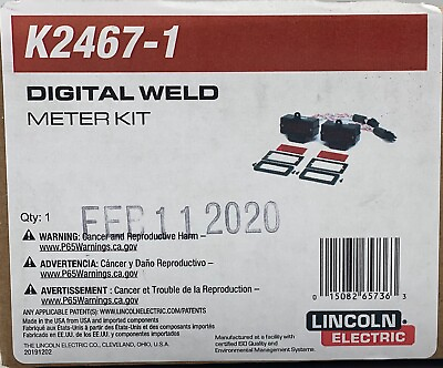 #ad Open Box New. LINCOLN K2467 1 Digital Meter For Volts And Amps. Free Shipping $469.09
