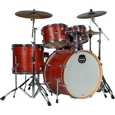 #ad Mapex Venus Complete 5 Piece Drum Set With Hardware amp; Cymbals Redwood $799.00