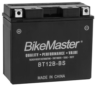 #ad BikeMaster Maintenance Free Battery BT12B BS #BT12B BS $54.78
